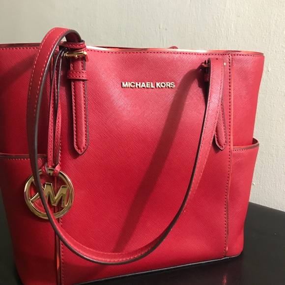 MICHAEL Michael Kors Handbags - Michael Kors red handbag
